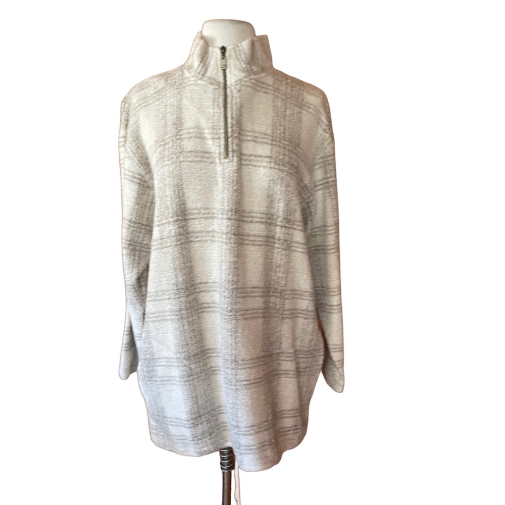 Liz & Co 1/4 Zip Pullover‎ Sweatshirt